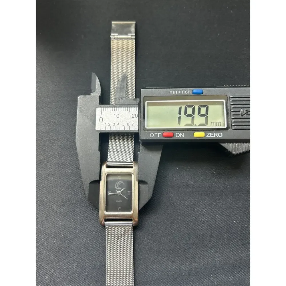 Weight Watchers Black Dial Silver Tone Women’s Quartz Watch